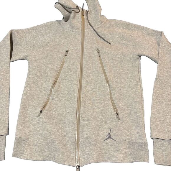 $160 Nike Air Jordan Full Zip Tech Hoodie Men's Small Jumpman‎ Athletic Training - Picture 1 of 12